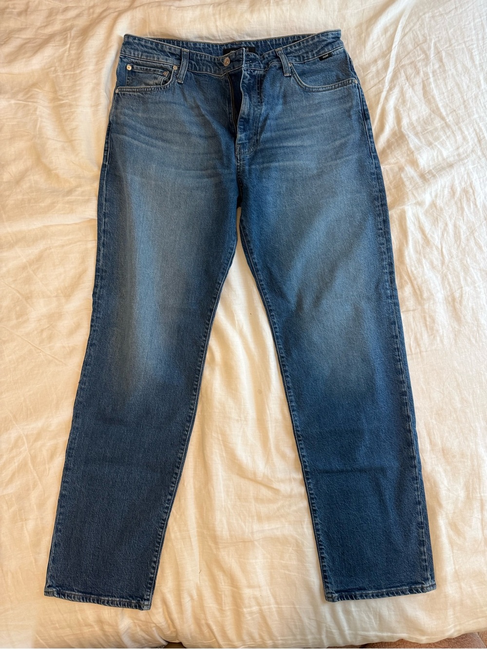 Mavi Men's Indigo Loose Straight Jeans size 34x34